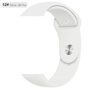 NEW WHITE Silicone Band For Apple Watch